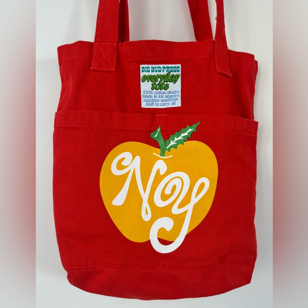 Big bud press everyday tote nyc printed super limited edition nwot - Picture 2 of 5